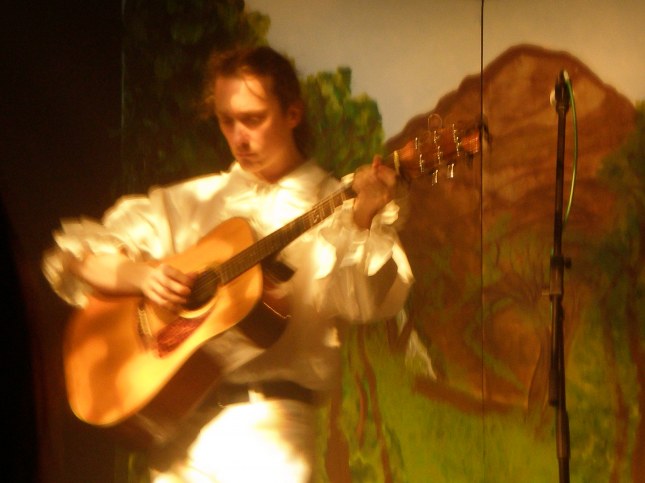 James Hollingsworth at the Garden of Awen